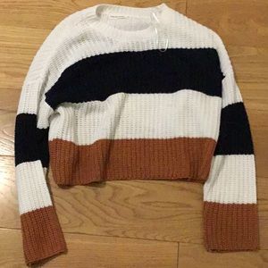 Multi colored sweater